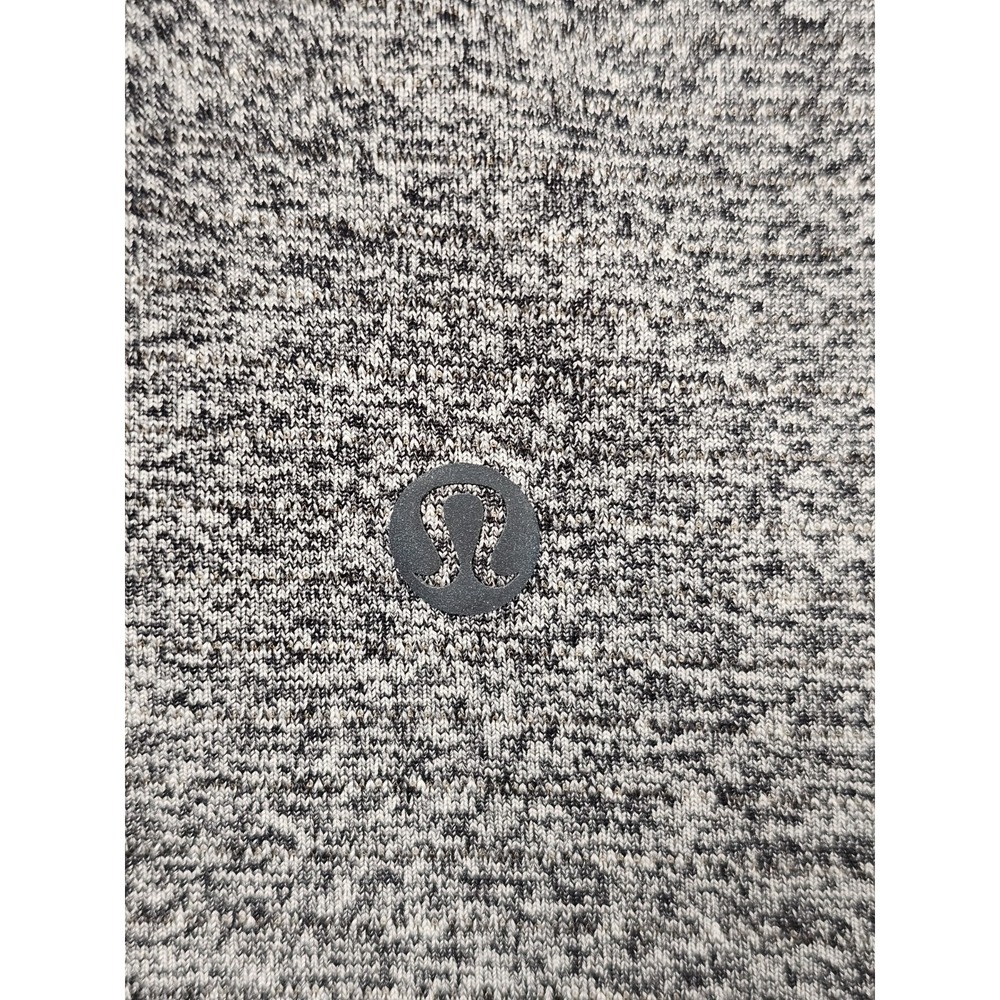 Lululemon Metal Vent Tech Half Zip Mens M Heather Gray Long Sleeve Pullover - Picture 9 of 11